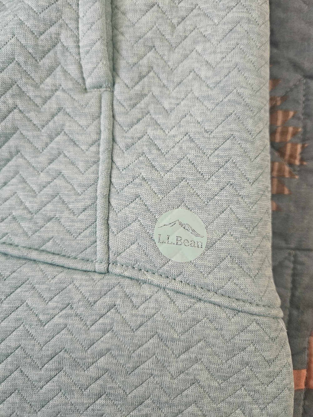 Women’s Mint Green Quarter-Zip Pullover Sweater - Picture 3 of 6